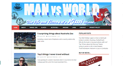 Desktop Screenshot of manversusworld.com